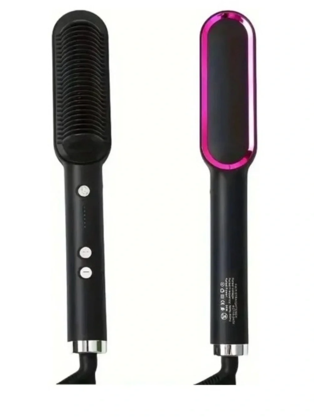 Black women Anti-Scald Hair Straightening Brush - Grooming Tool